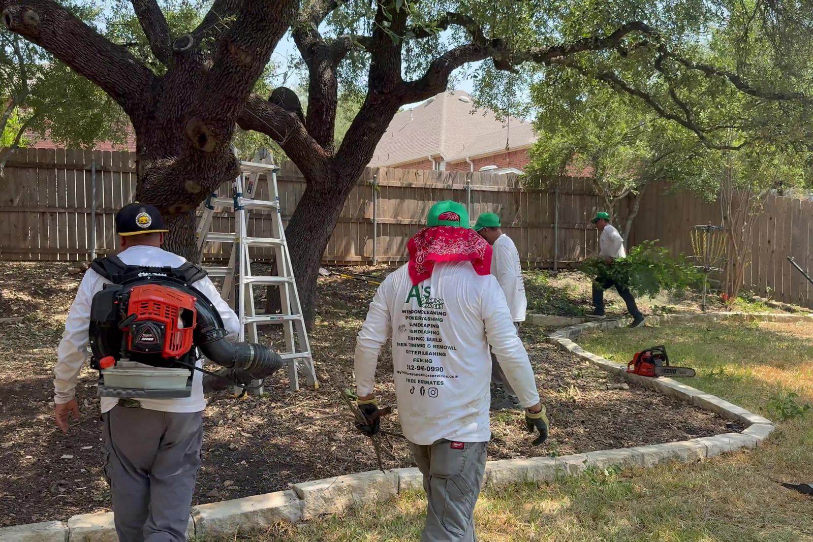 Yard cleanups & upgrades by A's Exterior Services